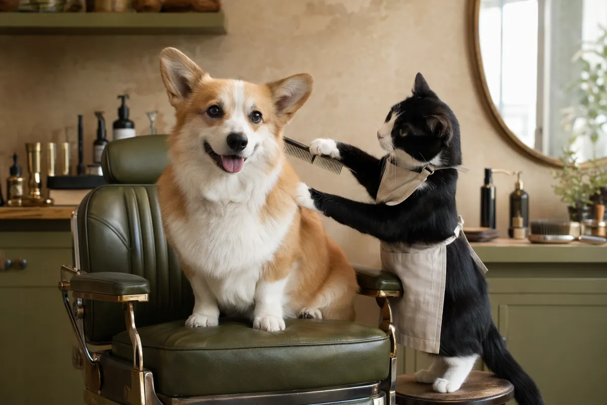 Парадный корги