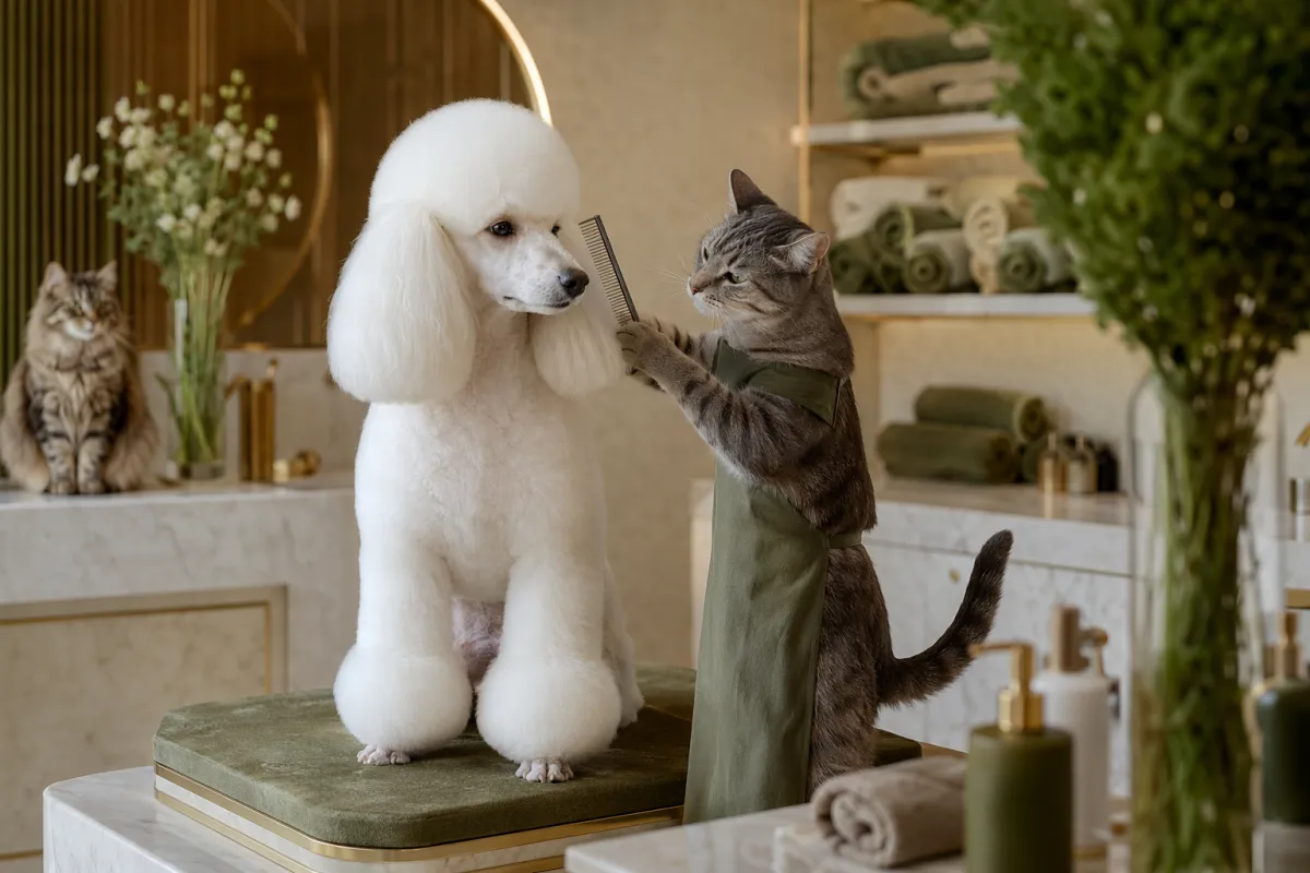 Пудель после переговоров