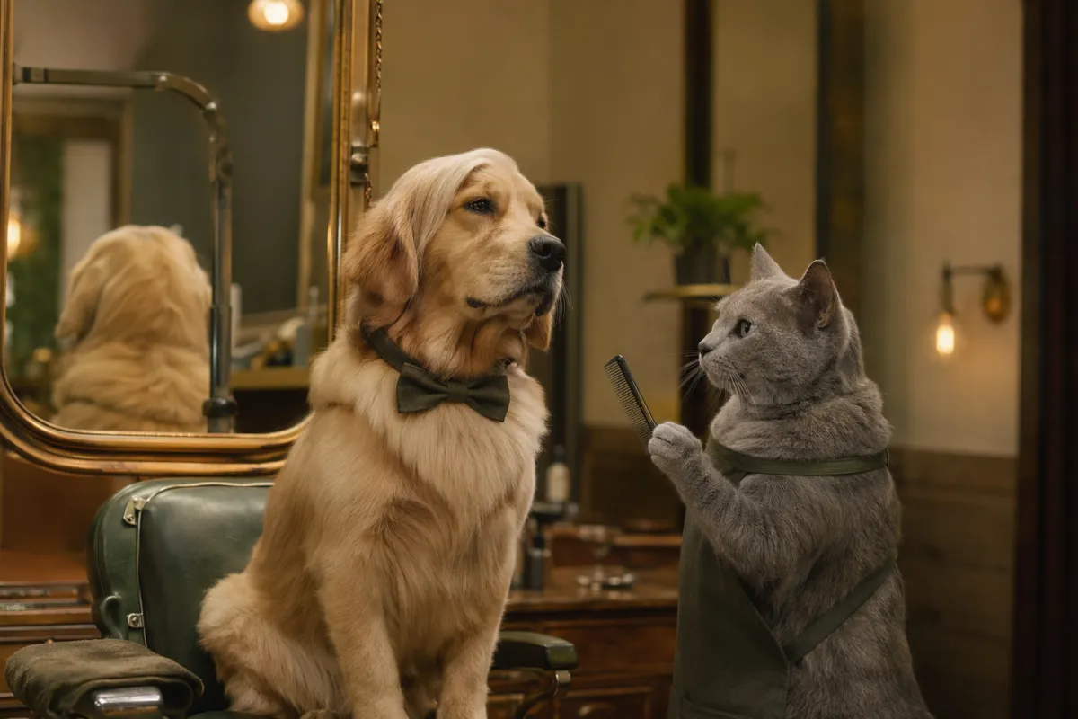 Луи, который больше не спорит с котами